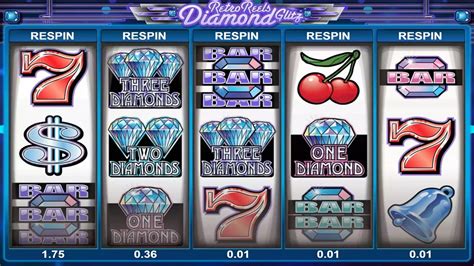 retro reels diamond glitz slots